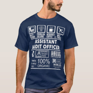 CAMISETA AGENTE DE AUDITORIA ASSISTENTE NICE DESIGN 2017
