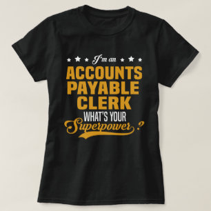 Camiseta Agente de Contas a Pagar