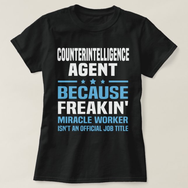 Camiseta Agente de Contrafação (Frente do Design)