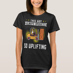Camiseta Agente de Empregador de Empilhação de Empilhador -