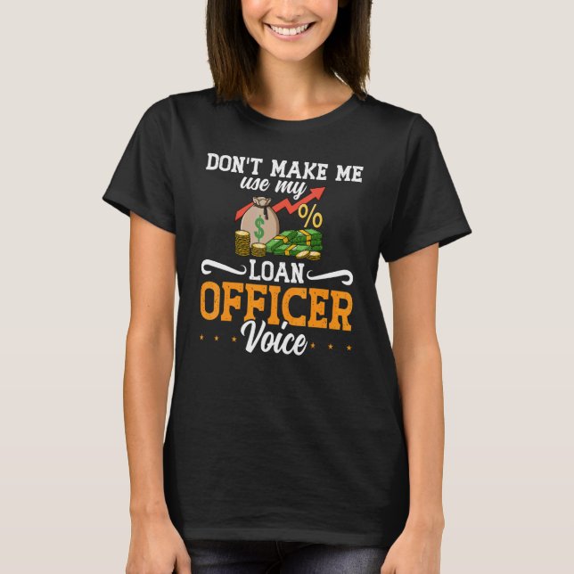 Camiseta Agente de Empréstimo Assistente de Empréstimo Hipo (Frente)