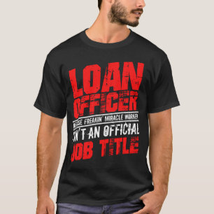 Camiseta Agente de empréstimo Engraçado Mortgauge Fechando