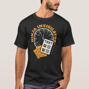Camiseta Agente de Exame INVIGILATOR NINJA