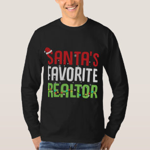 Camiseta Agente de Imposição Favorita de Papais noeis Funny