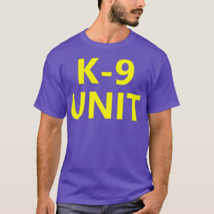 Camiseta Agente de Polícia do Halloween K9 Unidade SWAT Te