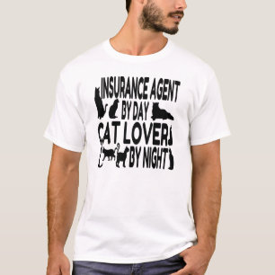 Camiseta Agente de Seguro de Sobrevoo Cat
