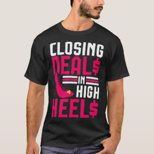 Camiseta Agente de Vendas Imobiliárias Funny Imóveis Coff