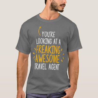 Camiseta Agente de Viagem Incrível