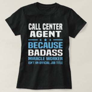 Camiseta Agente do Centro de Chamadas