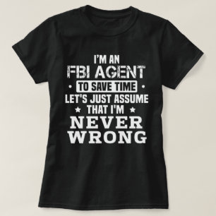 Camiseta Agente do FBI