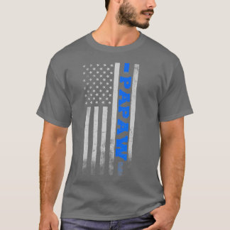Camiseta Agente do K9 Design Papaw US Flag Gift