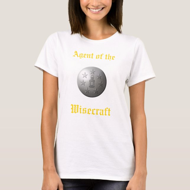 Camiseta Agente do Wisecraft! (Frente)