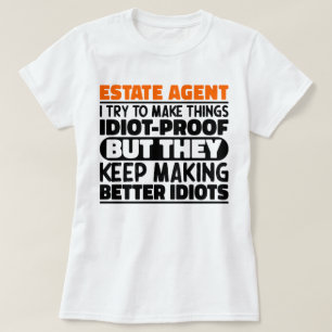 Camiseta Agente Estadual Tento Fazer Coisas Engraçadas