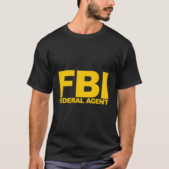 Camiseta Agente Federal do Fbi (Frente)