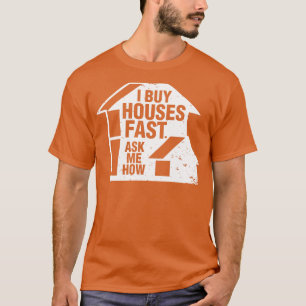 Camiseta Agente Imobiliário I Casas De Comprar Rápido Pergu