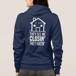Camiseta Agente Imobiliário Que Me Veem Fechando O Imobiliá