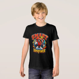 Camiseta Agente Maçã | Adorável Mascote de Volta às Aulas D