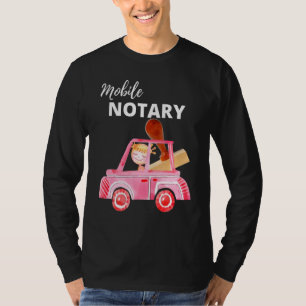 Camiseta Agente Notário Público Notário do Notário Móvel