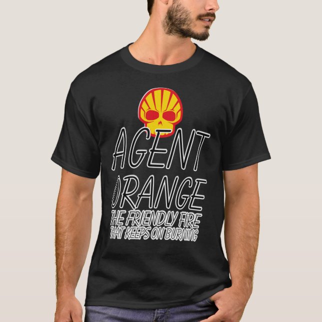 CAMISETA AGENTE ORGANIZA O FOGO AMIGÁVEL QUE CONTINUA EM BU (Frente)