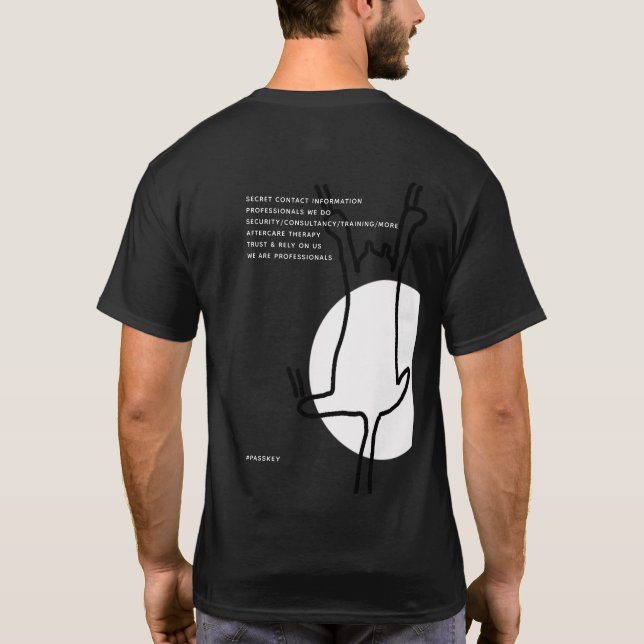 Camiseta Agente Privado Eye/Detetive (Verso)