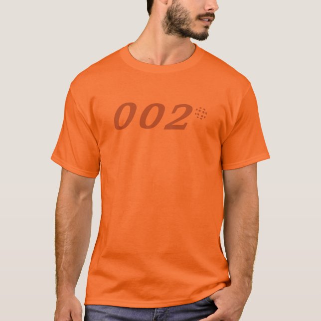 Camiseta Agente secreto 002 zero zero dois Pickleball (Frente)