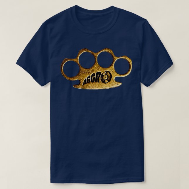 Camiseta Aggro Berlin brass knuckles (Frente do Design)