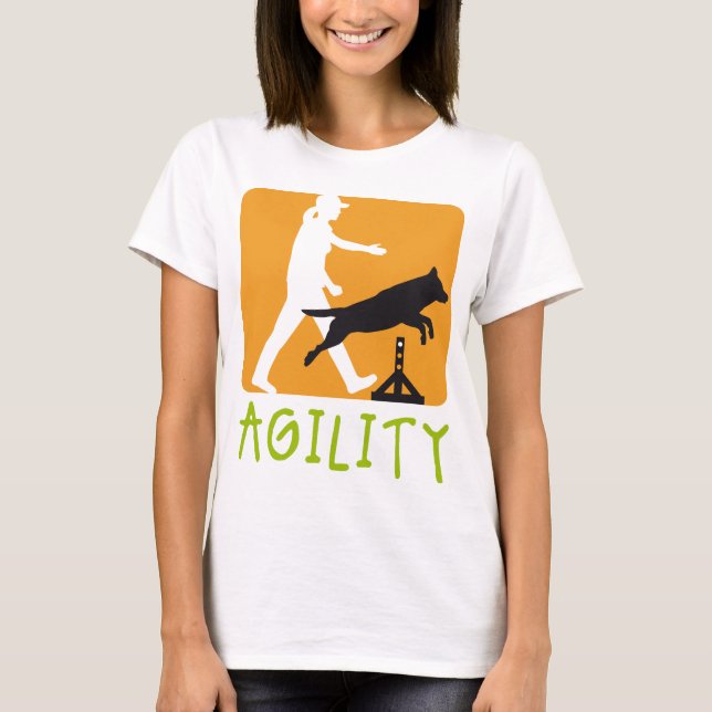 Camiseta Agility dog sport (Frente)