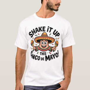 Camiseta Agita Este Cinco De Mayo!