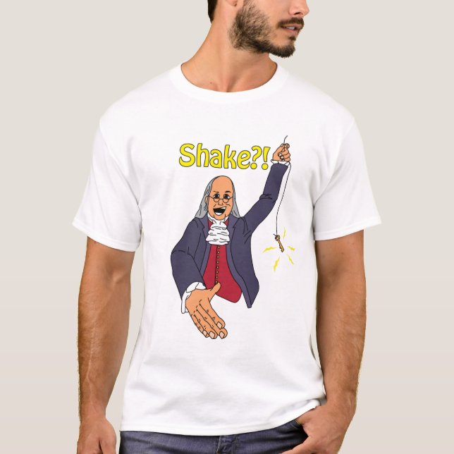 Camiseta Agitação de Franklin (Frente)