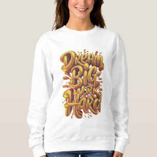 Camiseta Agitação Dourada Construída por Trabalho Duro Ambi