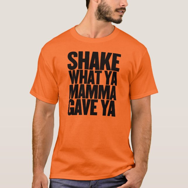 Camiseta Agitação que mamães de Ya deram Ya (Frente)