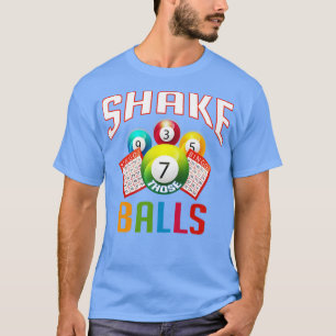 Camiseta Agite Essas Bolas Engraçado Bingo