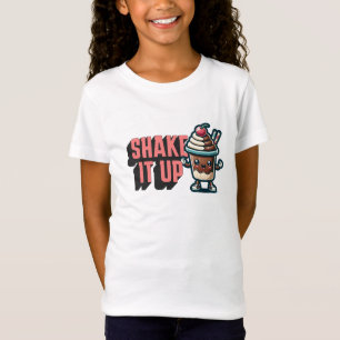 Camiseta Agite-O Com Chocolate Milkshake Pun