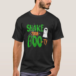 Camiseta Agite seu Dia de as Bruxas engraçado Fantasma de B