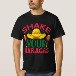 Camiseta Agite seus Maracas Cinco De Mayo