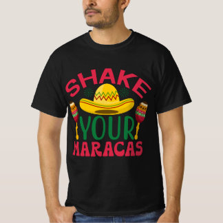Camiseta Agite seus Maracas Cinco De Mayo