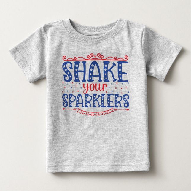 Camiseta Agite seus Sparklers (Frente)