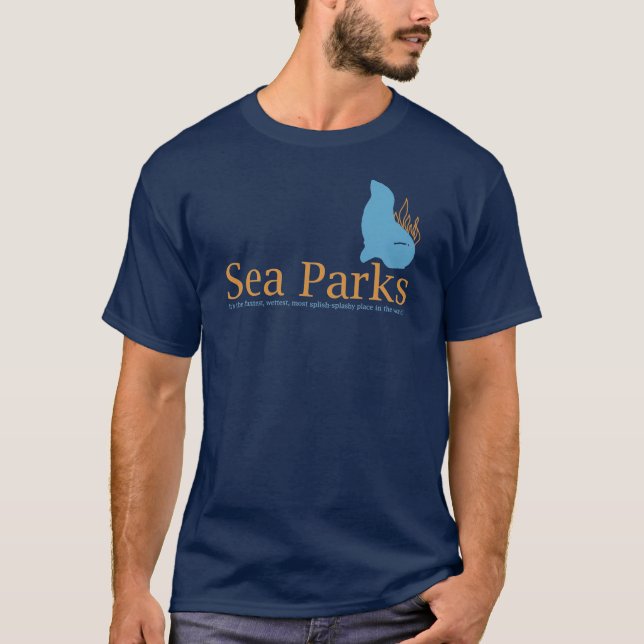 Camiseta Aglomera parques do mar (Frente)