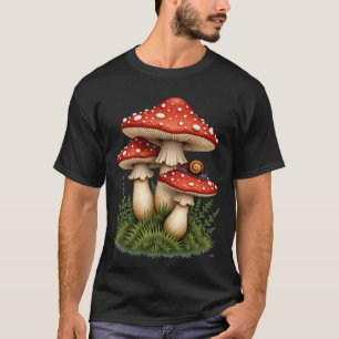 Camiseta Aglomerado de Cogumelos Venenosos