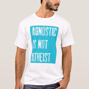 Camiseta Agnóstico Não Ateísta