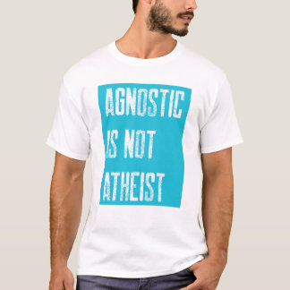 Camiseta Agnóstico Não Ateísta