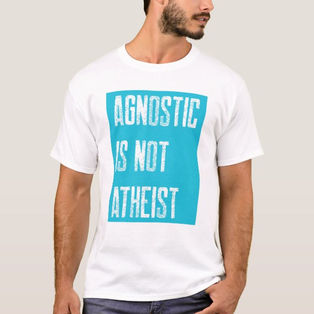 Camiseta Agnóstico Não Ateísta (Frente)