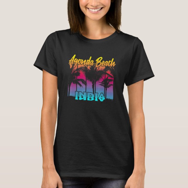 Camiseta Agonda Beach India (Frente)