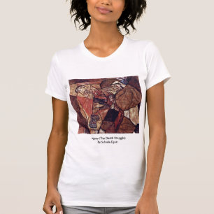 Camiseta Agonia (A Luta Da Morte) De Schiele Egon