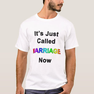 Camiseta Agora É Simplesmente Chamado Casamento