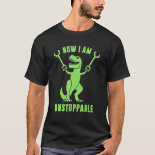 Camiseta Agora Eu Sou Imparável T Rex