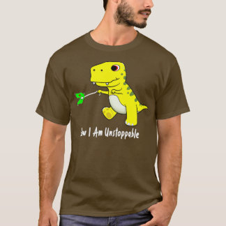 Camiseta Agora, sou um Dinossauro Incessível, Engraçado TRe