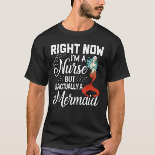Camiseta Agora Sou Uma Enfermeira Mas Na Verdade Sou Uma Se