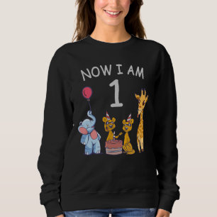 Camiseta Agora tenho um primeiro aniversario de 1 ano no Zo