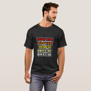 Camiseta Agora, Tudo O Que Eu Quero É Dirigir O Meu Carro R